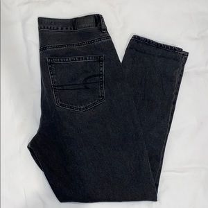 Black AE Mom jeans